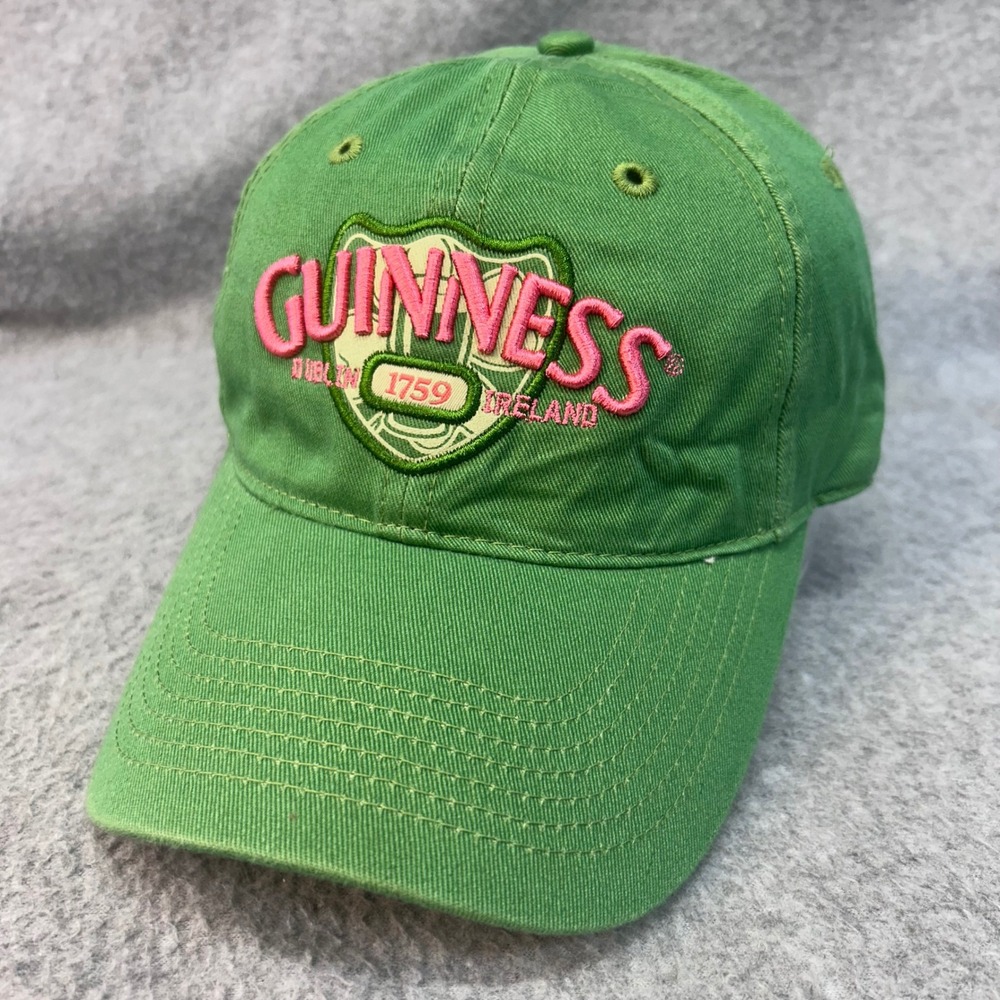 Guinness Dublin Ireland 1759 Unisex Green Guinness Hat Embroidered OSFA